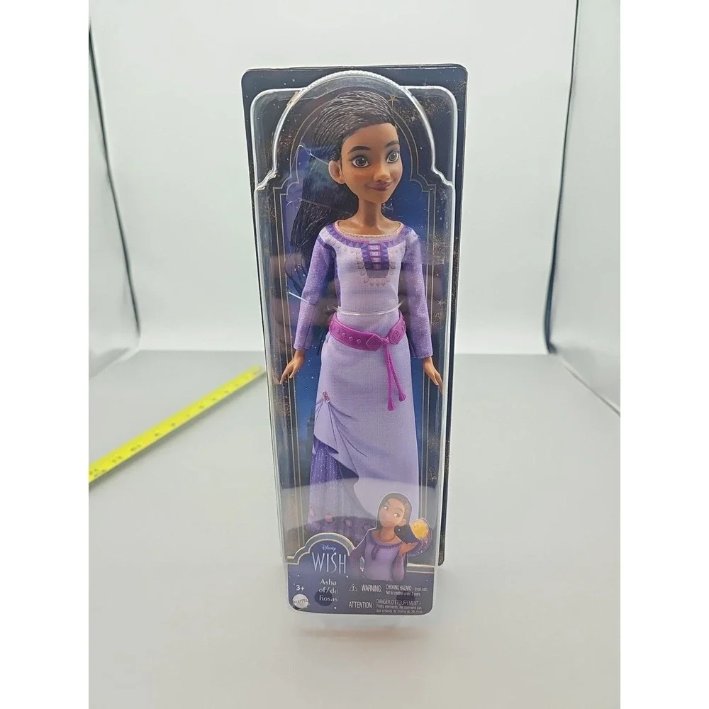 NEW IN SEALED BOX Mattel Disney Wish Asha of Rosas Posable‎ Fashion Doll 12
